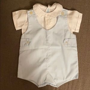 Feltman Brothers beautiful vintage baby boy outfit